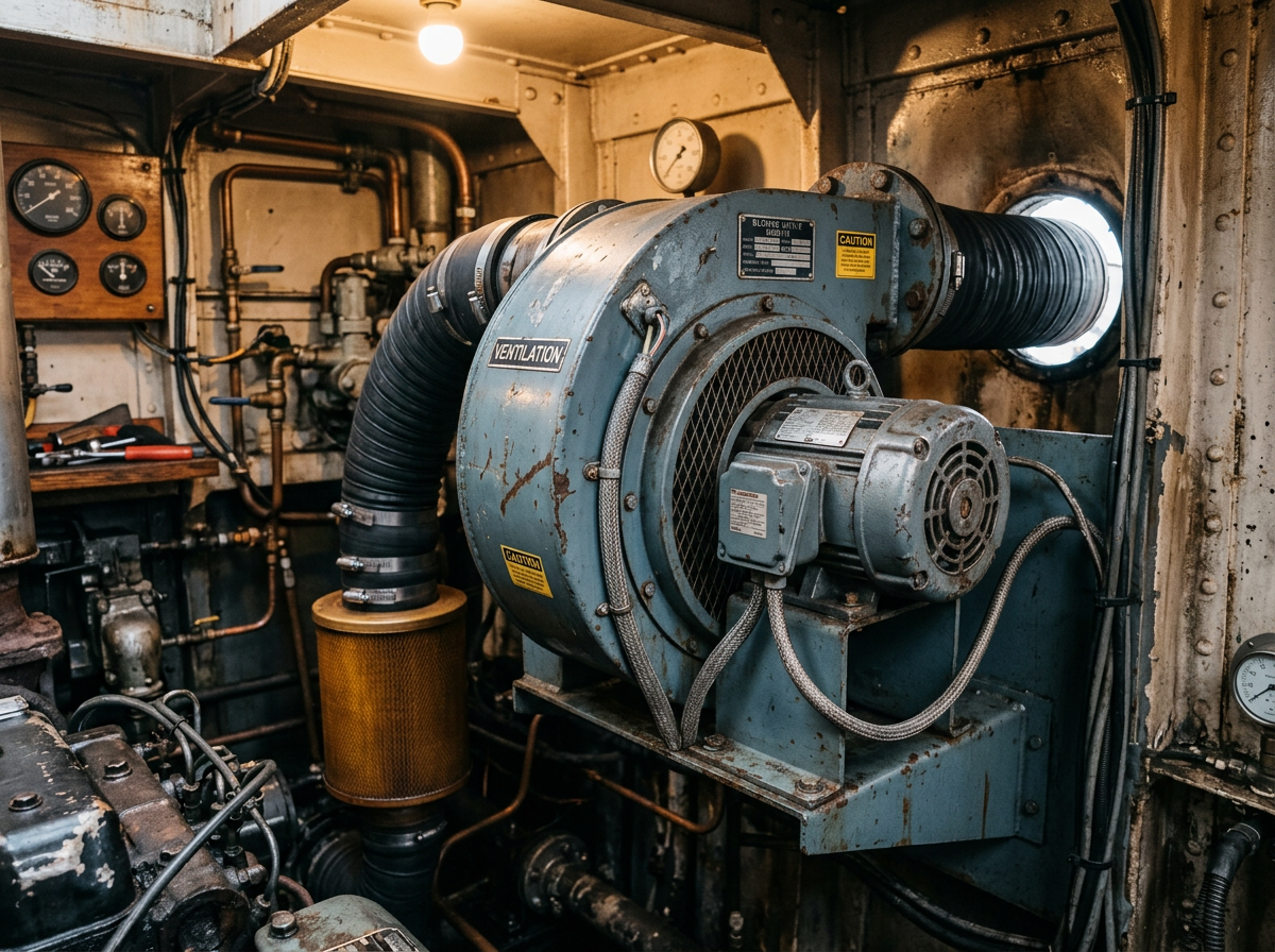 Page: Köp Ventilation online på MarineOnline.se | Beställ nu. Context: Blæsere Se kategori
